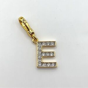 Juicy Couture letter E charm